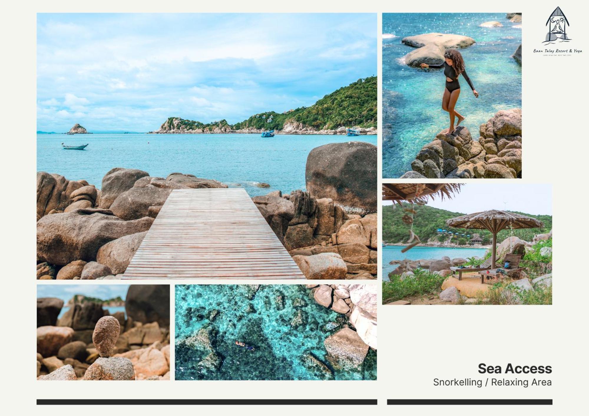 Baan Talay Resort & Yoga Ko Tao Exterior foto